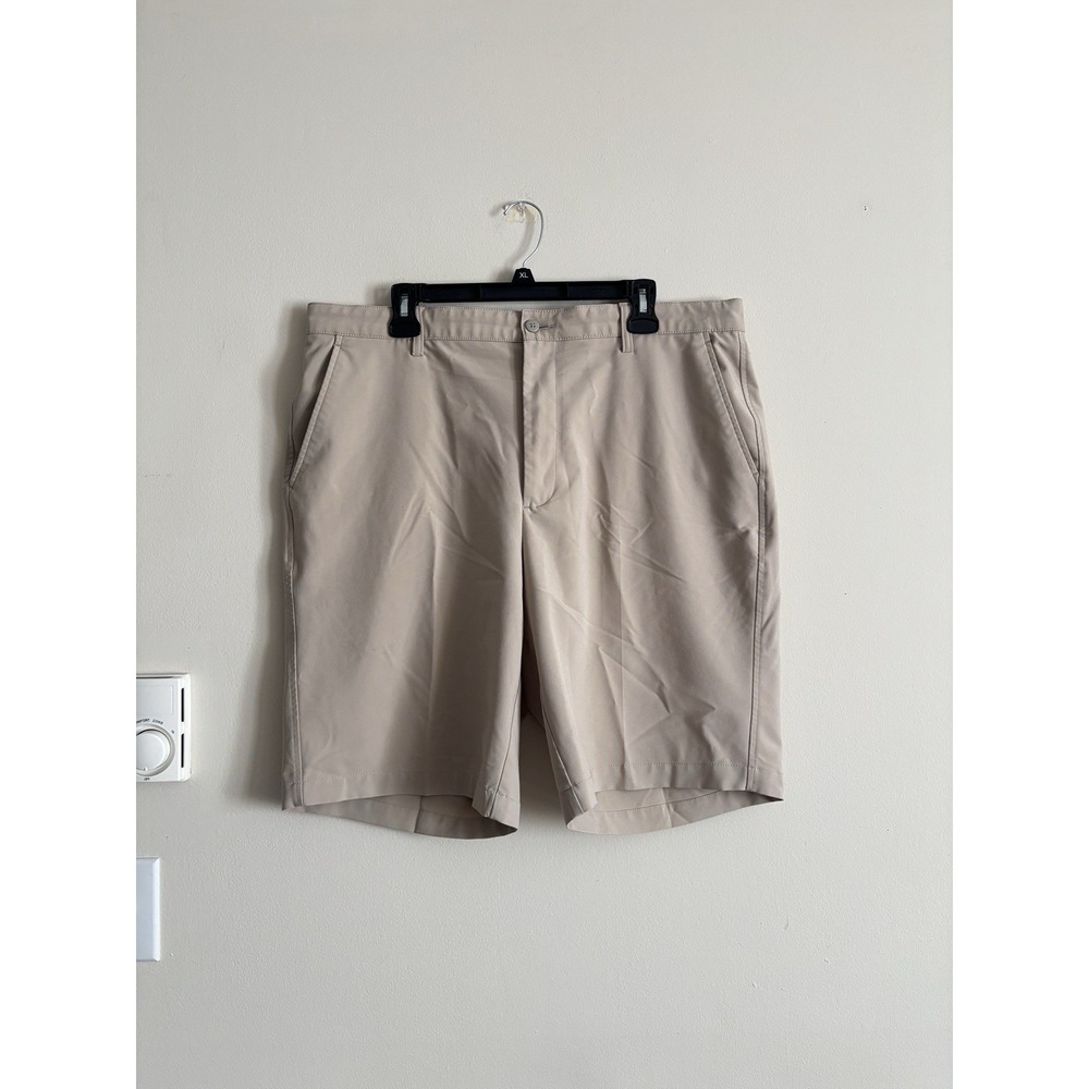 Footjoy Mens Short 38 Waist Tan Khaki Golf Preppy Outdoor Casual 13" Inseam